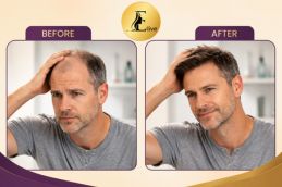 _hair transplant at elive clinic Dubai