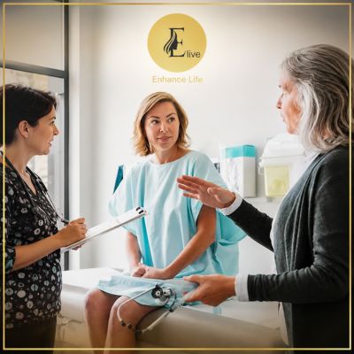 A doctor giving guide line for G Shot in Dubai