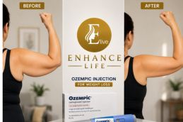 Before and after Ozempic injection in Dubai
