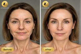 before and after of Volift Fillers in Dubai